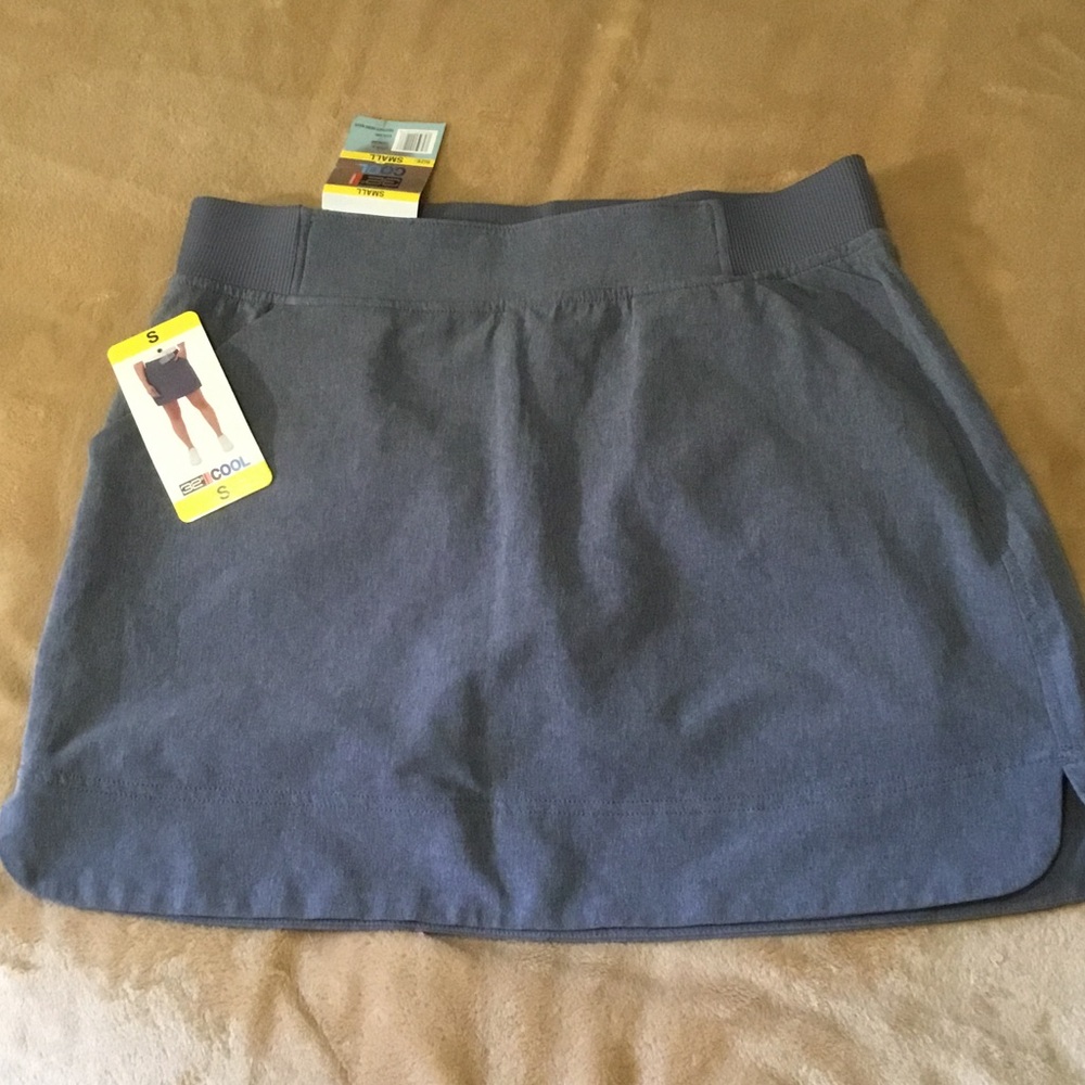 Women’s Blue Athletic Skort with Elastic Waistband 32 Degrees